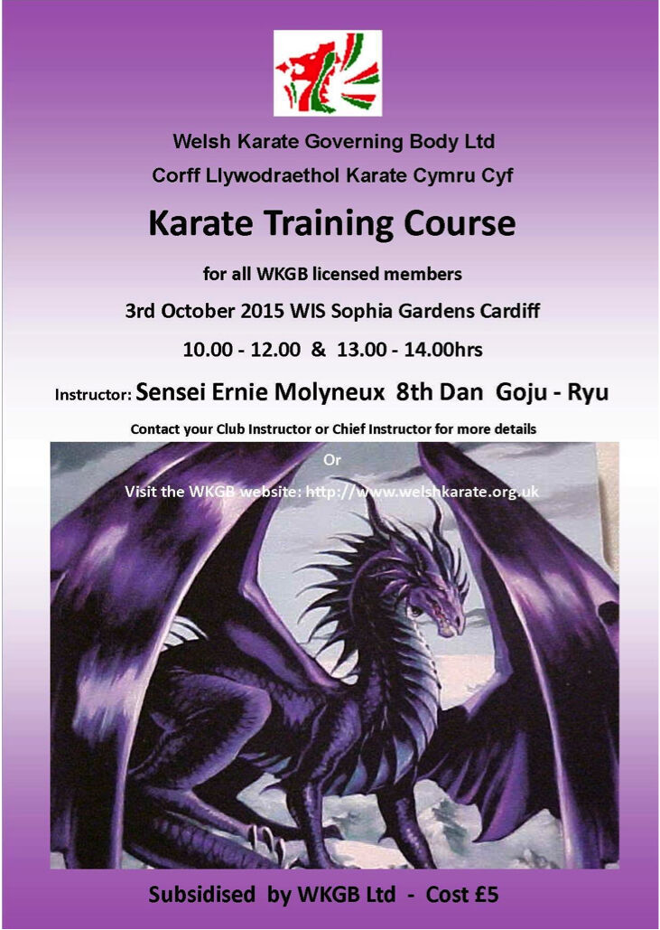 WKGB Karate Training Course
