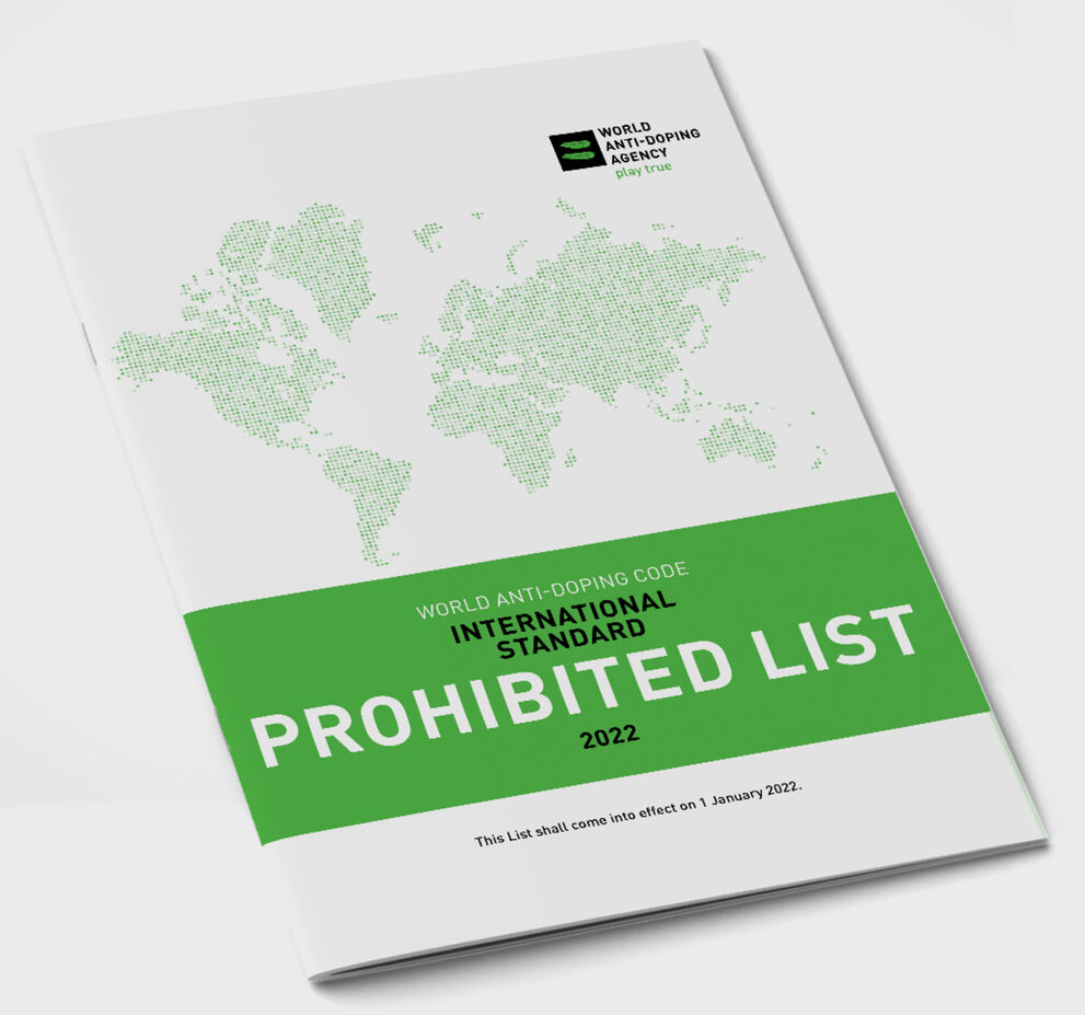 WADA 2023 Anti-Doping Agency Prohibited List